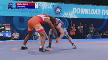70 kg Repechage - Sumit Bharaskar, India vs Davit Davtyan, Armenia