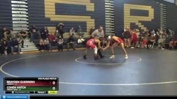 132 lbs Semis And Backside - Cohen Hatch, Arbor View vs Brayden Guerrero, Liberty