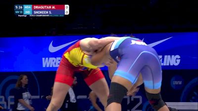 55 kg Repechage #2 - Mariana Dragutan, Moldova vs Sushma Shokeen, India