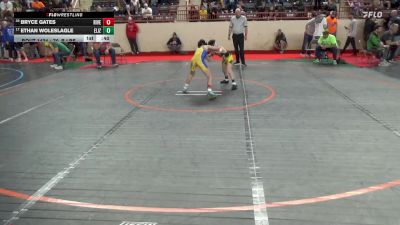 70_B lbs Round Of 16 - Bryce Gates, River Valley vs Ethan Woleslagle, Elizabeth-Forward