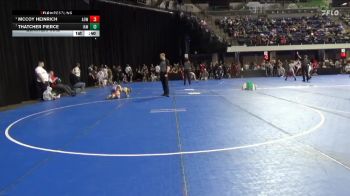 60 lbs Quarterfinal - McCoy Heinrich, American Outlaws Wrestling vs Thatcher Pierce, Immortal Athletics WC