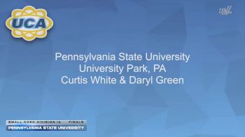 Pennsylvania State University [2026 Small Coed Division IA Finals] 2026 UCA & UDA College Cheerleading and Dance Team National Championship