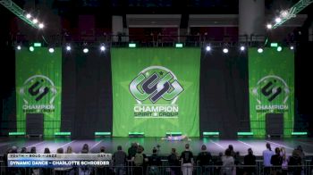 Dynamic Dance - Charlotte Schroeder [2026 Youth - Solo - Jazz Day 1] 2026 CSG Dance Grand Nationals