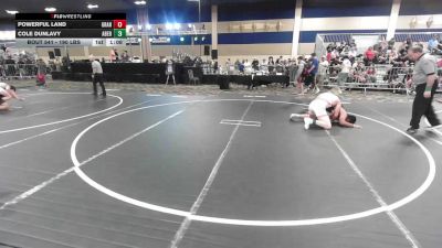 190 lbs Round Of 64 - Powerful Land, Granite WC vs Cole Dunlavy, Aberdeen Wrestling