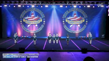 New England Cheer & Tumble - Mini Monsters [2026 L1 Mini - Novice - Restrictions Day 1] 2026 The American Legacy Springfield Nationals