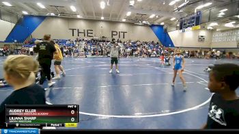 76 lbs Round 3 - Audrey Eller, Sanderson Wrestling Academy vs Liliana Sharp, Uintah Wrestling