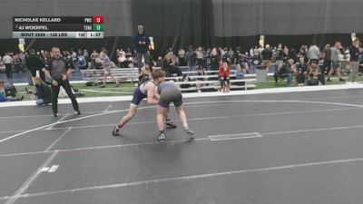 138 lbs Champ. Rd Of 32 - Nicholas Kellard, Panther Wrestling Club vs AJ Woerpel, Team Nazar