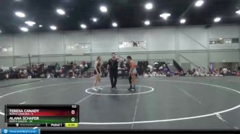 122 lbs Placement Matches (8 Team) - Teresa Canady, North Carolina vs Alana Schafer, North Dakota