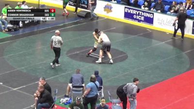 192 lbs Quarterfinal - Aiden Ventresca, Boyertown vs Connor Bradshaw, Saegertown