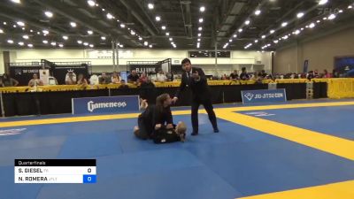 SABINE GIESEL vs NANCY ROMERA 2024 World Masters IBJJF Jiu-Jitsu ...