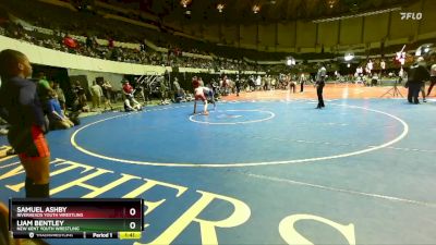 115 lbs Semifinal - Liam Bentley, New Kent Youth Wrestling vs Samuel Ashby, Riverheads Youth Wrestling