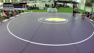 95 lbs Tayler Brown, Idaho vs Aniyah Whayne, Florida