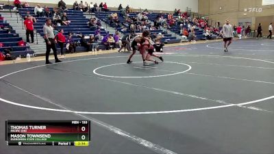 133 lbs Cons. Semi - Mason Townsend, Evergreen State College vs Thomas Turner, Pacific (OR)