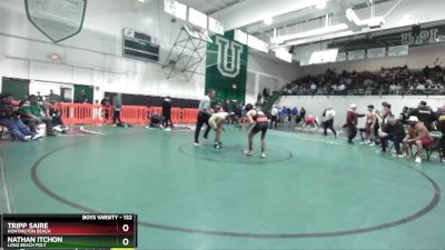 132 lbs Cons. Round 6 - Tripp Saire, Huntington Beach vs Nathan Itchon, Long Beach Poly