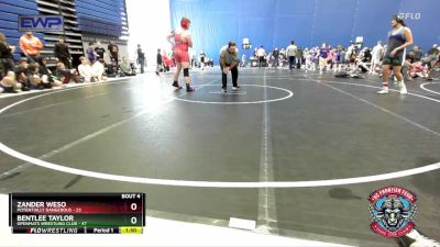 210 lbs Round 2 (4 Team) - Bentlee Taylor, OpenMats Wrestling Club vs Zander Weso, Potentially Dangerous