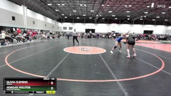 125 lbs Cons. Round 2 - Morgan Molitor, Francis Howell vs Olivia Clemens, Paola