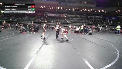 113 lbs Consi Of 8 #2 - Bryce Kenney, Centurion vs Travis Dimick, Morris Hills