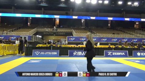 Paulo R. De Castro vs Antonio Marcos Souza Borges 2026 Pan Jiu Jitsu IBJJF Championship