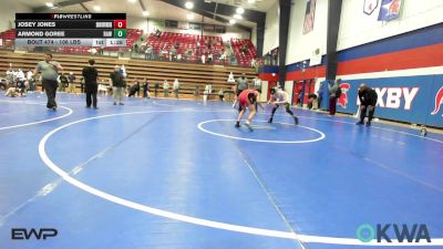 106 lbs Rr Rnd 5 - Josey Jones, Skiatook Youth Wrestling vs Armond Goree, Raw Wrestling Club