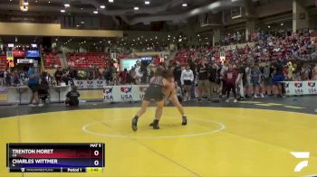 126 lbs Cons. Round 1 - Trenton Moret, CO vs Charles Wittmer, IL