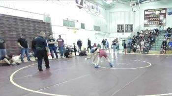 97 lbs Cons. Semi - Ariah Torres, Moses Lake Wrestling Club vs Harlin Swartsel, Okanogan Underground Wrestling Club