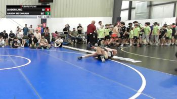 145 lbs Rr Rnd 1 - Jayden Lang, M2 Training Center - K8 vs Aaron McDonald, Mat Demon - K8