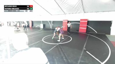 135 lbs Cons. Round 2 - Victoria Melgoza, Threshold Wrestling Club vs Bryleigh Delis, Threshold Wrestling Club