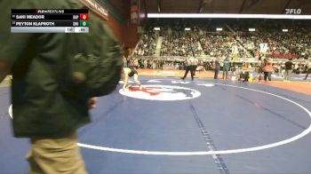 2A-165 lbs Cons. Round 1 - Saki Meador, Big Piney vs Peyton Klaproth, Shoshoni