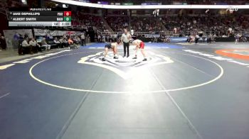 II-160 lbs Champ. Round 2 - Albert Smith, Maine Endwell vs Jake Dephillips, Plainedge