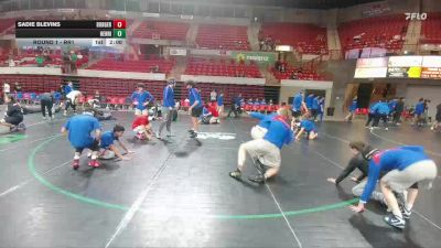 100 lbs Round 1 - Rr1 - Sadie Blevins, Borger vs , Henrietta