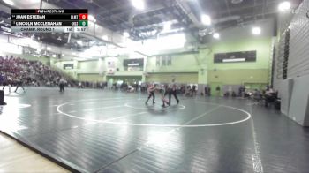 138 lbs Champ. Round 1 - Lincoln McClenahan, GRANADA HILLS vs Juan Esteban, BELMONT