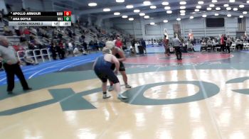 4 - 215 lbs Cons. Round 3 - Asa Doyle, Millbrook vs Apollo Armour, Warhill