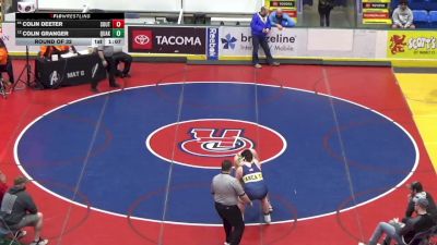 252 lbs Round Of 32 - Colin Deeter, Southern Columbia vs Colin Granger, Quakertown