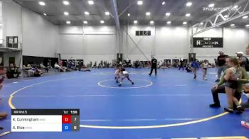 67 lbs Rr Rnd 5 - Keira Cunningham, Misfits Sweet Lightning vs Azyah Rice, WOW South