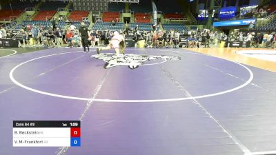 190 lbs Cons 64 #2 - Bryson Beckstein, PA vs Von Mogen-Frankfort, SD