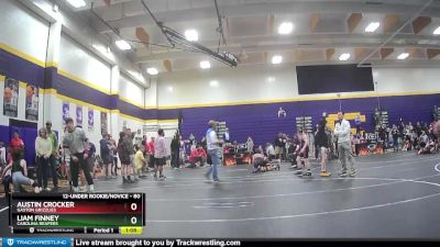 80 lbs 1st Place Match - Liam Finney, Carolina Reapers vs Austin Crocker, Gaston Grizzlies