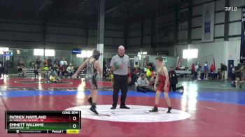 85 lbs Cons. Semi - Patrick Martland, NC Wrestling Factory vs Emmett Williams, Darkhorse