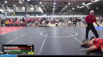 120 lbs Round 1 (6 Team) - Anthony Luccianni, 84 ATHLETES vs William Wehner, GREAT NECK WRESTLING CLUB