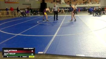 D1-157 lbs Champ. Round 1 - Isaac Heslop, Mesa vs Alex Wittrock, Hamilton