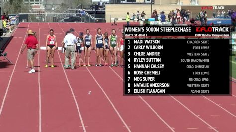 Women’s 3k Steeplechase, Final