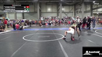 110 lbs Cons. Round 1 - Ryder Foster, Rossville vs Konner Mills, Great Bend