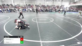 102 lbs Consi Of 8 #1 - Kenji Edwards, Dolores Bears vs Cooper Green, Mountain View