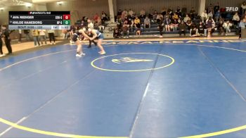 130 lbs Round 2 - Ava Rediger, Seward vs Khloe Haneborg, North Platte