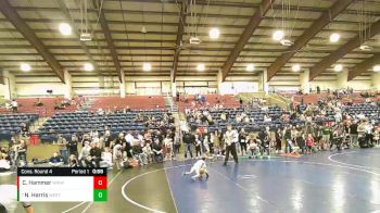 45 lbs Cons. Round 4 - Nicholas Harris, Sanderson Wrestling Academy vs Cohen Hammer, Weber Warrior Wrestling