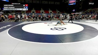 144 lbs Cons. Rd Of 64 - Jayce Paridon, FL vs Benjamin Aguilar, VA