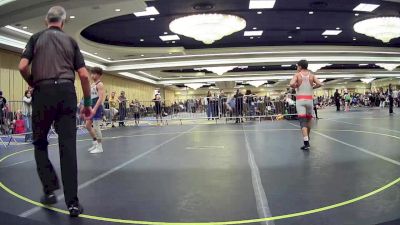 120 lbs Semifinal - Nathan Reynolds, St John Bosco vs Josiah Buchanan, Mountain Lion WC