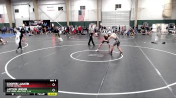 144 lbs Cons. Round 2 - Cooper Laaker, Thayer Central vs Jayden Unger, Elm Creek Wrestling Club