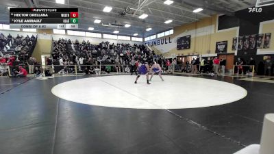 157 lbs Consi Of 8 #2 - Hector Orellana, Westhill vs Kyle Amirault, Glastonbury