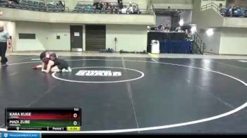 152 lbs Cons. Semi - Kara Kuge, Lomira vs Madi Zube, Viroqua