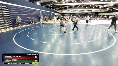 133 lbs Cons. Round 5 - Mason Casey, Messiah vs Joseph Custodio, Marymount